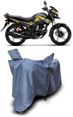 MADAFIYA Waterproof Two Wheeler Cover for Honda(CB Shine, Grey)