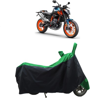 Coxtor Waterproof Two Wheeler Cover for KTM(890 Duke, Green)