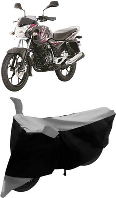NEXTON Waterproof Two Wheeler Cover for Bajaj(Discover 150 s, Grey, Black)