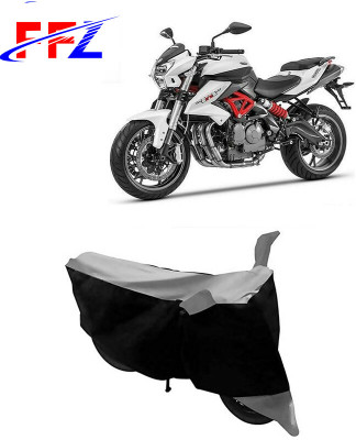 FFZ Waterproof Two Wheeler Cover for Benelli(TNT 600i, Black, Grey)