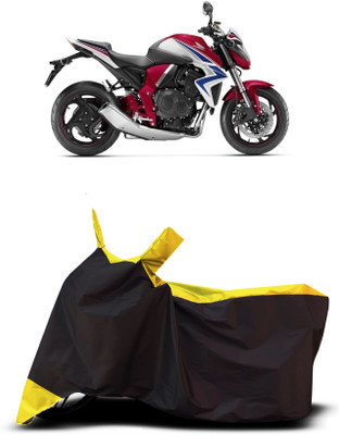 VESMEI Two Wheeler Cover for Honda(CB 1000R, Yellow)