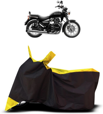 VESMEI Two Wheeler Cover for Royal Enfield(Thunderbird 350, Yellow)