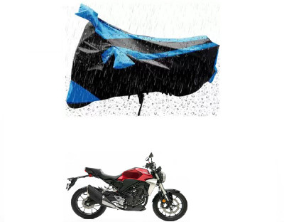 RONISH Waterproof Two Wheeler Cover for Honda(CB300R, Blue)