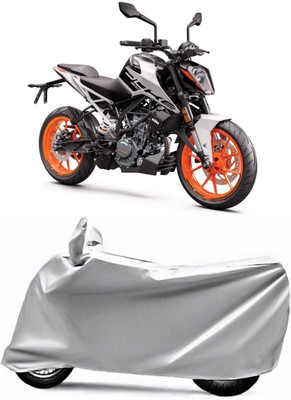 V VINTON Two Wheeler Cover for KTM(Duke 200, Grey)