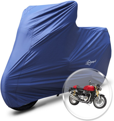 Neodrift Two Wheeler Cover for Triumph(Thruxton 1200 R, Blue)