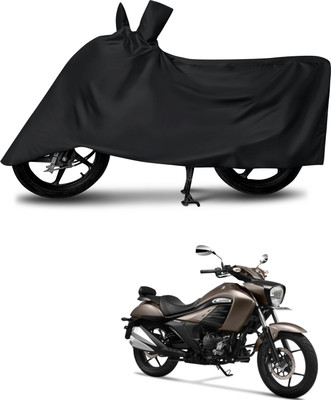 DeepShakshi AUTOMOTIVE Waterproof Two Wheeler Cover for Suzuki(Intruder 250, Black)