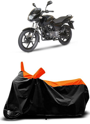 VESMEI Two Wheeler Cover for Bajaj(Pulsar 180, Orange)