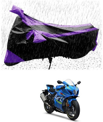 MISSION COLLECTION Waterproof Two Wheeler Cover for Suzuki(GSX, Purple)