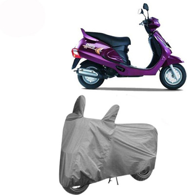 DeepShakshi AUTOMOTIVE Waterproof Two Wheeler Cover for Mahindra(Duro 125, Grey)