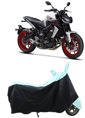 Coxtor Waterproof Two Wheeler Cover for Yamaha(MT 09, White)