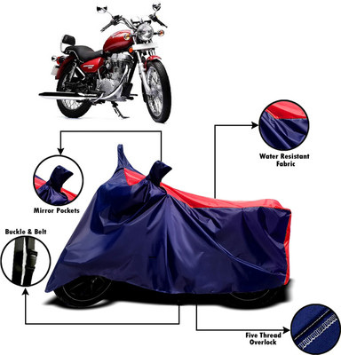 AUCTIMO Two Wheeler Cover for Royal Enfield(Twin spark, Multicolor)