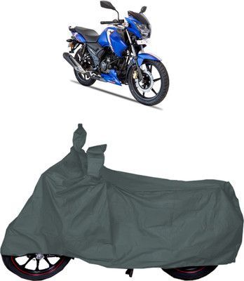 UKIGAL Two Wheeler Cover for TVS(BS6, Grey)