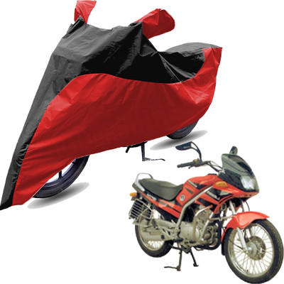 RiderShine Two Wheeler Cover for Kinetic(GF Lazer, Red, Black)