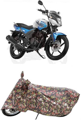 Coxtor Waterproof Two Wheeler Cover for Yamaha(SZ-RR V, Multicolor)