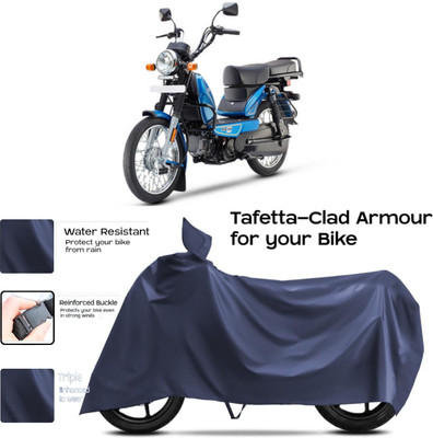 WMIZEXA Two Wheeler Cover for TVS(Blue)