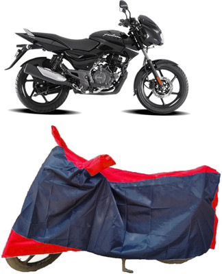 AutoKick Two Wheeler Cover for Bajaj(Pulsar 125, Red, Blue)