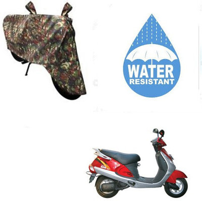 DeepShakshi AUTOMOTIVE Waterproof Two Wheeler Cover for Kinetic(Nova, Multicolor)