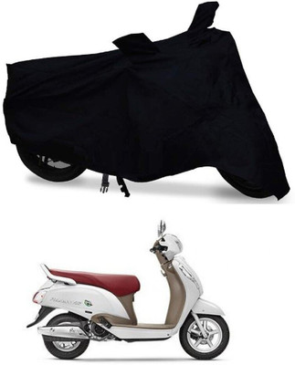 HYBRIDS COLLECTION Waterproof Two Wheeler Cover for Suzuki(Access 125, Black)