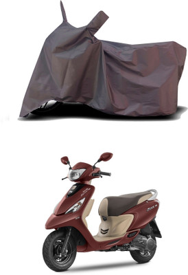 VESMEI Two Wheeler Cover for TVS(Scooty Zest 110 BS6, Blue)