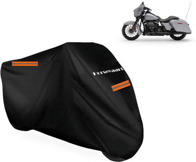 Horseyaart Waterproof Two Wheeler Cover for Harley Davidson(Street Glide Special, Black)