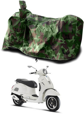 PROKONAI Waterproof Two Wheeler Cover for Vespa(GTS Super 125, Multicolor)