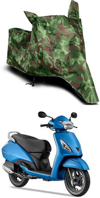 Mdstar Waterproof Two Wheeler Cover for TVS(Jupiter, Multicolor)