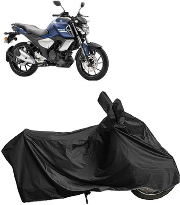 MMSSTAR Waterproof Two Wheeler Cover for Yamaha(FZS-FI, Black)