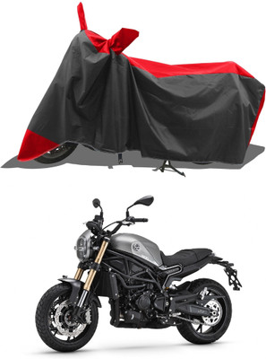 Romeiz Two Wheeler Cover for Benelli(Leoncino 800, Red)