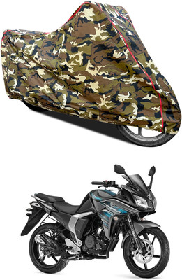 GOSHIV-car and bike accessories Waterproof Two Wheeler Cover for Yamaha(Fazer-FI BS6, Yellow)