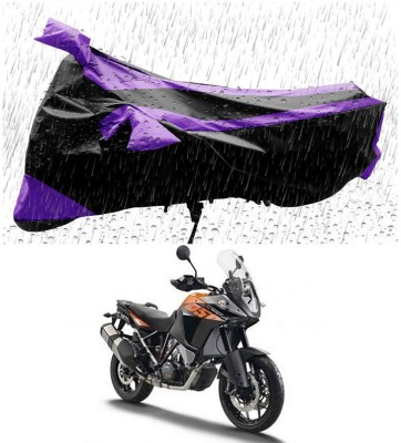 Ascension Two Wheeler Cover for KTM(1050 Adventure, Black, Purple)