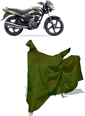 Amexride Two Wheeler Cover for TVS(Sport KS, Maroon)