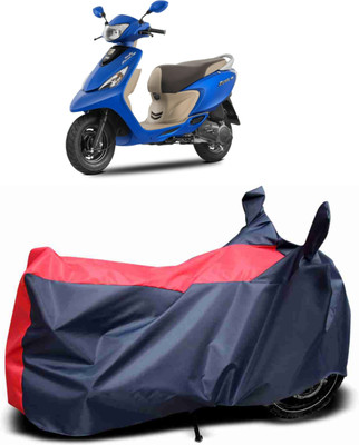 RM Collections Waterproof Two Wheeler Cover for TVS(Zest, Red, Blue)