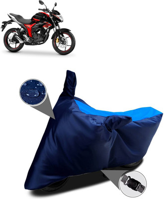 CODOKI Waterproof Two Wheeler Cover for Suzuki(Gixxer Special Edition, Blue)