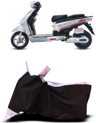 VESMEI Two Wheeler Cover for Hero(Electric NYX HS500 ER, White)