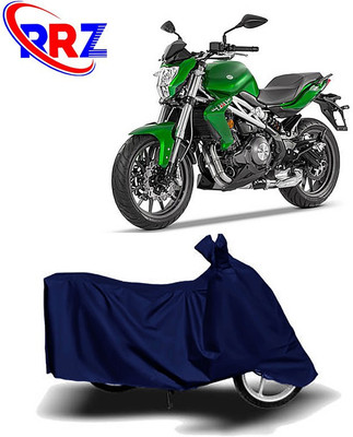 RRZ Two Wheeler Cover for Benelli(TNT 300, Blue)