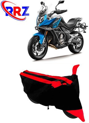 RRZ Waterproof Two Wheeler Cover for CFMoto(650MT, Black, Red)