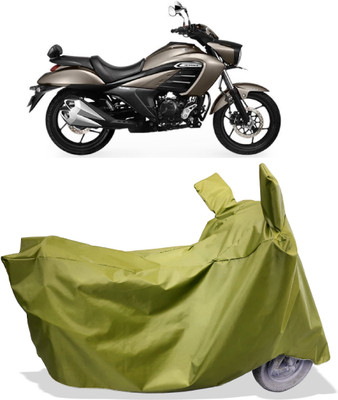 Amexride Two Wheeler Cover for Suzuki(intruder 150, Maroon)