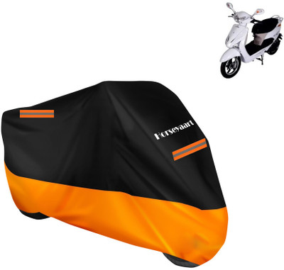 Horseyaart Waterproof Two Wheeler Cover for Bajaj(Fusion, Orange)