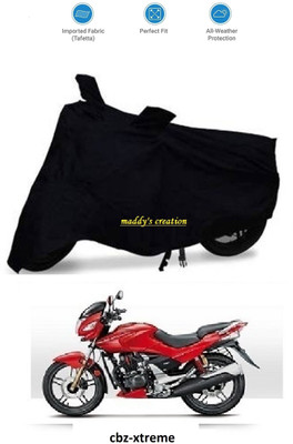 AutoRash Waterproof Two Wheeler Cover for Hero(CBZ Extreme, Black)