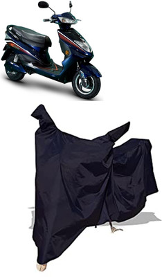 Amexride Two Wheeler Cover for Okinawa(Ridge Plus, Black)