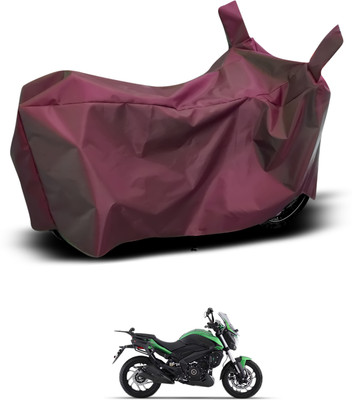 CODOKI Waterproof Two Wheeler Cover for Bajaj(Dominar, Maroon)