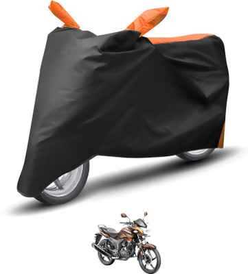 Caronix Waterproof Two Wheeler Cover for Hero(Hunk, Orange)