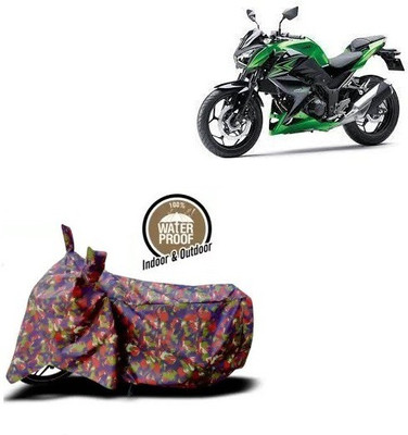 THE REAL ARV Waterproof Two Wheeler Cover for Kawasaki(Z400 BS6, Multicolor)