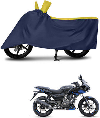 DeepShakshi AUTOMOTIVE Waterproof Two Wheeler Cover for Bajaj(Pulsar 220, Multicolor)