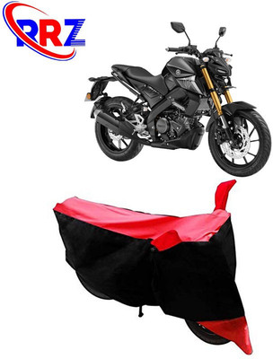 AutoGalaxy Waterproof Two Wheeler Cover for Yamaha(MT-15, Black, Red)