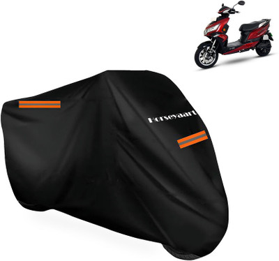 Horseyaart Waterproof Two Wheeler Cover for Okinawa(Raise BS6, Black)
