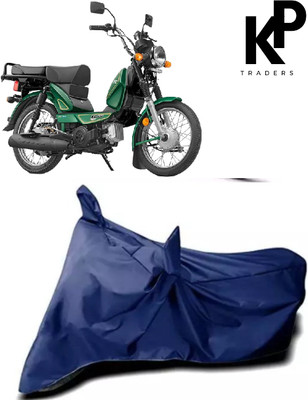 KPM TRADERS Waterproof Two Wheeler Cover for TVS(XL 100, Blue)