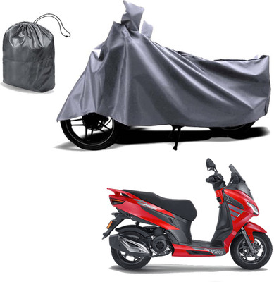 Autoinnovation Waterproof Two Wheeler Cover for Aprilia(SXR 160, Grey)