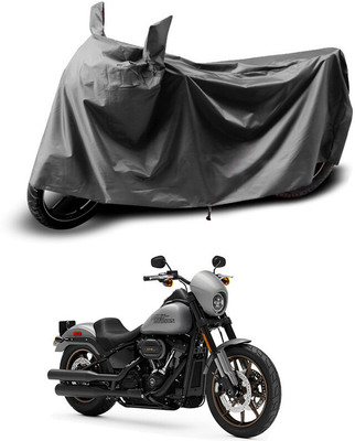 Gali Bazar Waterproof Two Wheeler Cover for Harley Davidson(Forty Eight, Grey)