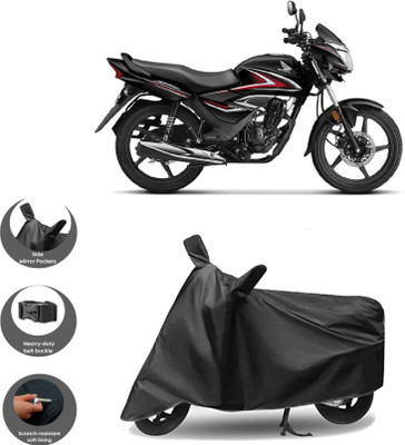 WMIZEXA Waterproof Two Wheeler Cover for Honda(Black)